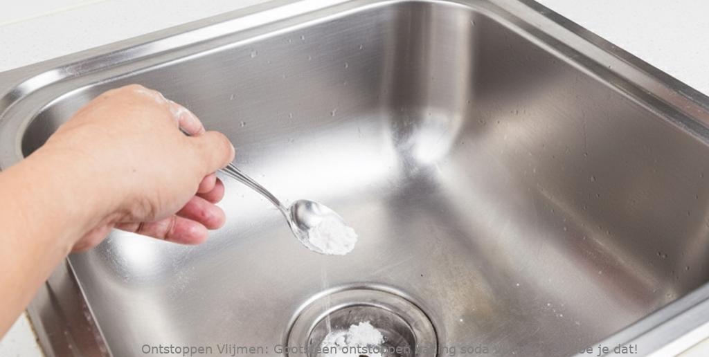 Gootsteen ontstoppen baking soda Vlijmen: Zo doe je dat!
