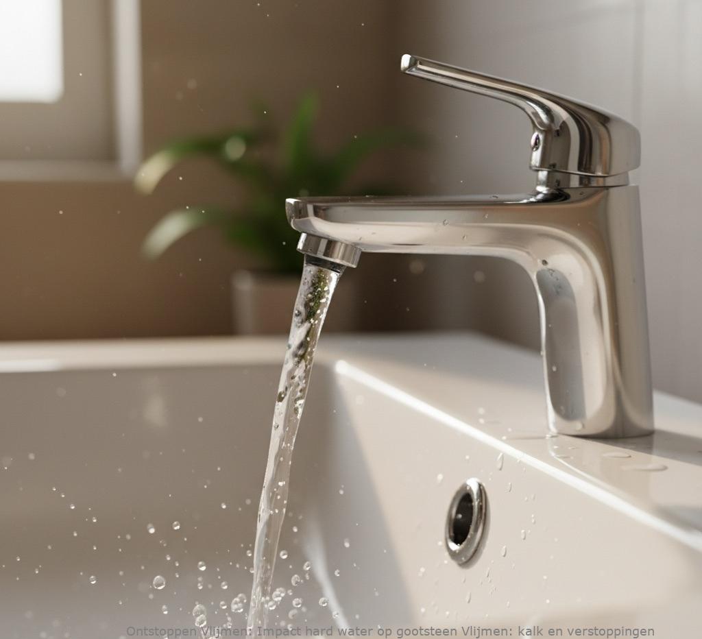 Impact hard water op gootsteen Vlijmen: kalk en verstoppingen