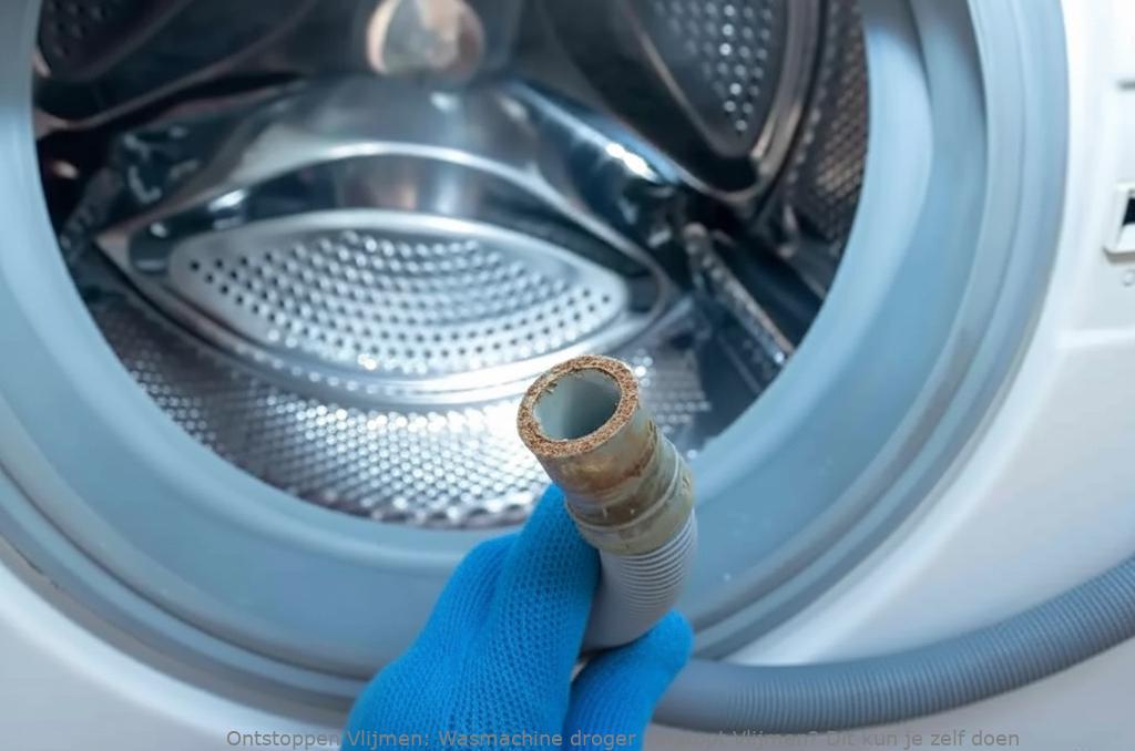 Wasmachine droger verstopt Vlijmen? Dit kun je zelf doen
